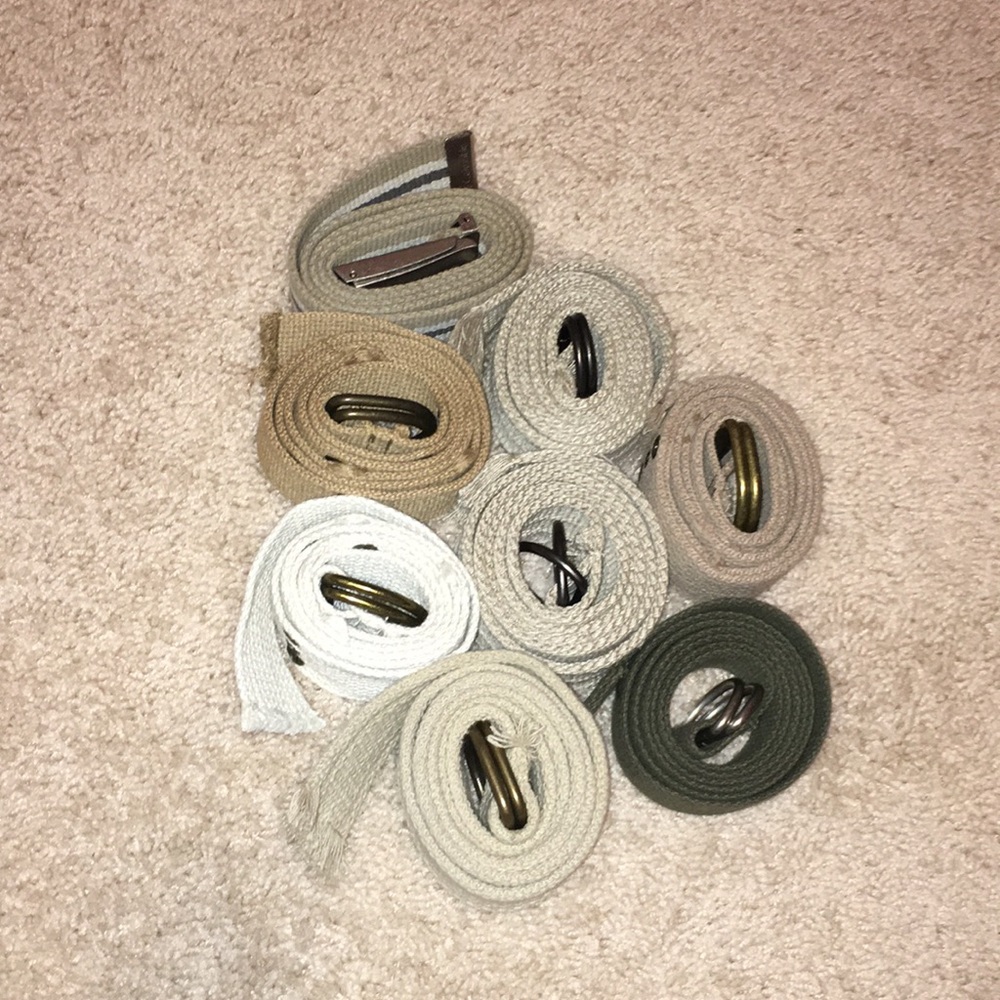 8 men's belts